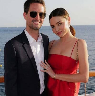 Hart Spiegel mother Miranda Kerr and father Evan Spiegel.